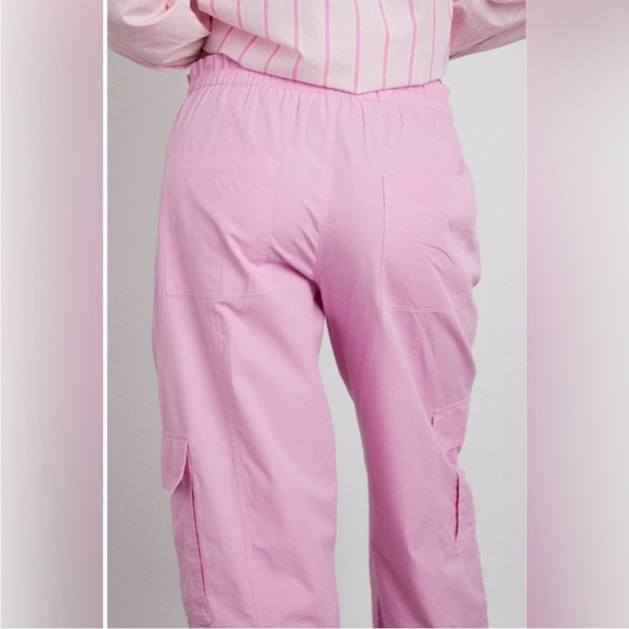 Damson Madder Pink Cargos - Picture 2 of 4